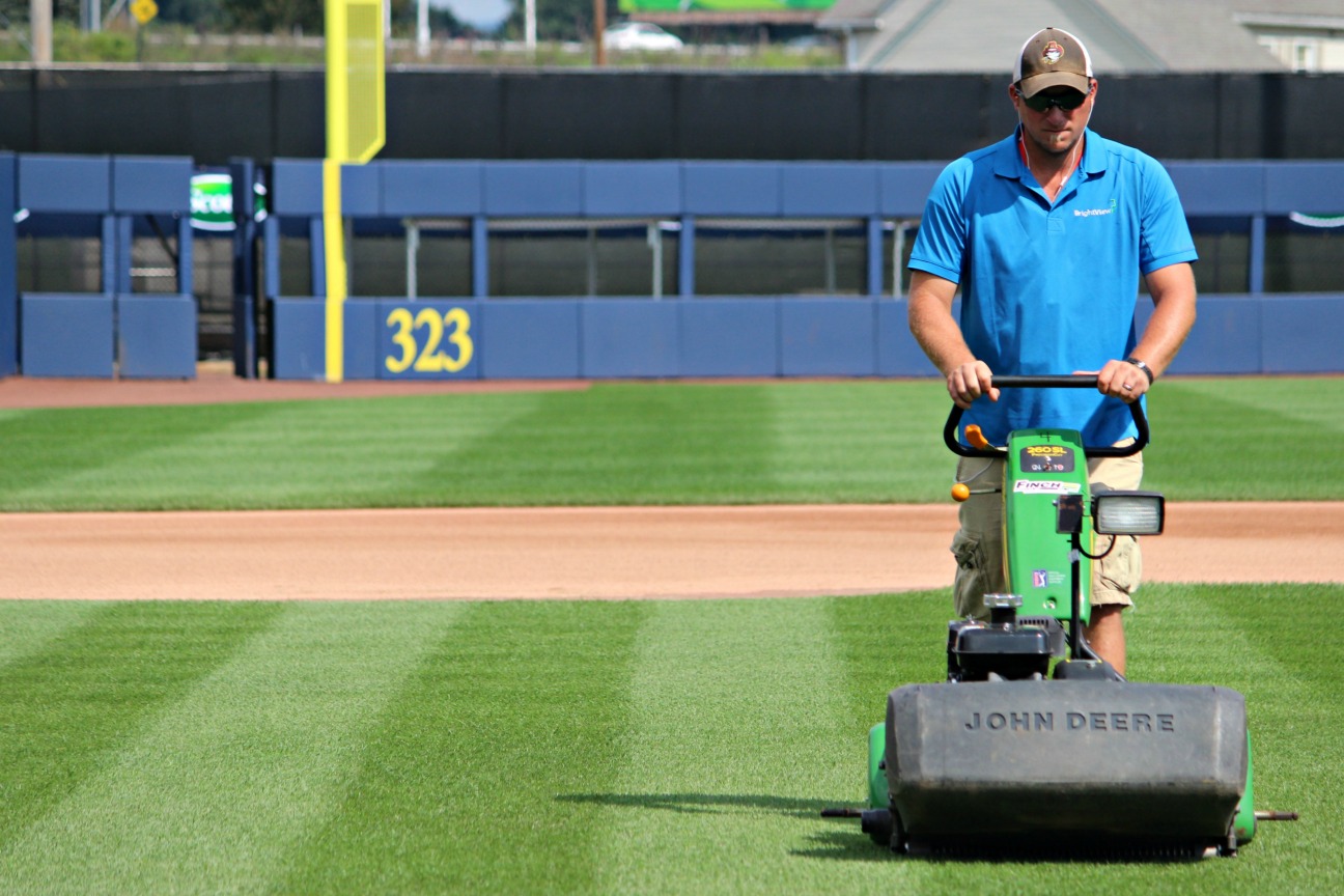 Sports Turf Managers Association Prepare Bowman Field for Second Little